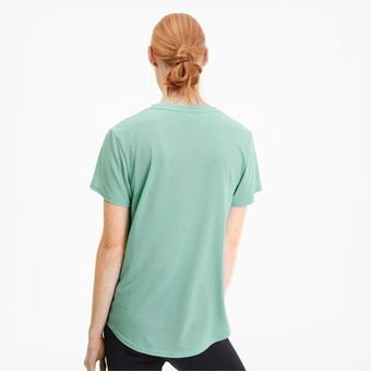Camiseta Puma Verde Mujer