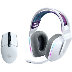 Kit Audífonos y Mouse Gamer Logitech G733 RGB y G305 LIGHTSPEED