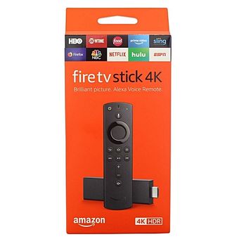 Amazon Fire TV Stick Version 4K HDR Con Alexa 