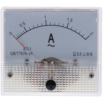 Medidor de corriente de amperio de medidor de amperímetro de panel analógico de CA 85L1 preciso 0 1A 