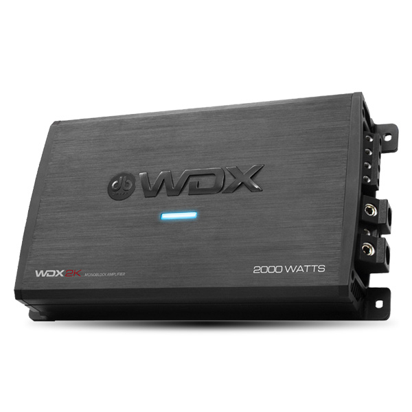 Amplificador Compacto Monoblock WDX2K Clase D 2000w para Subwoofer
