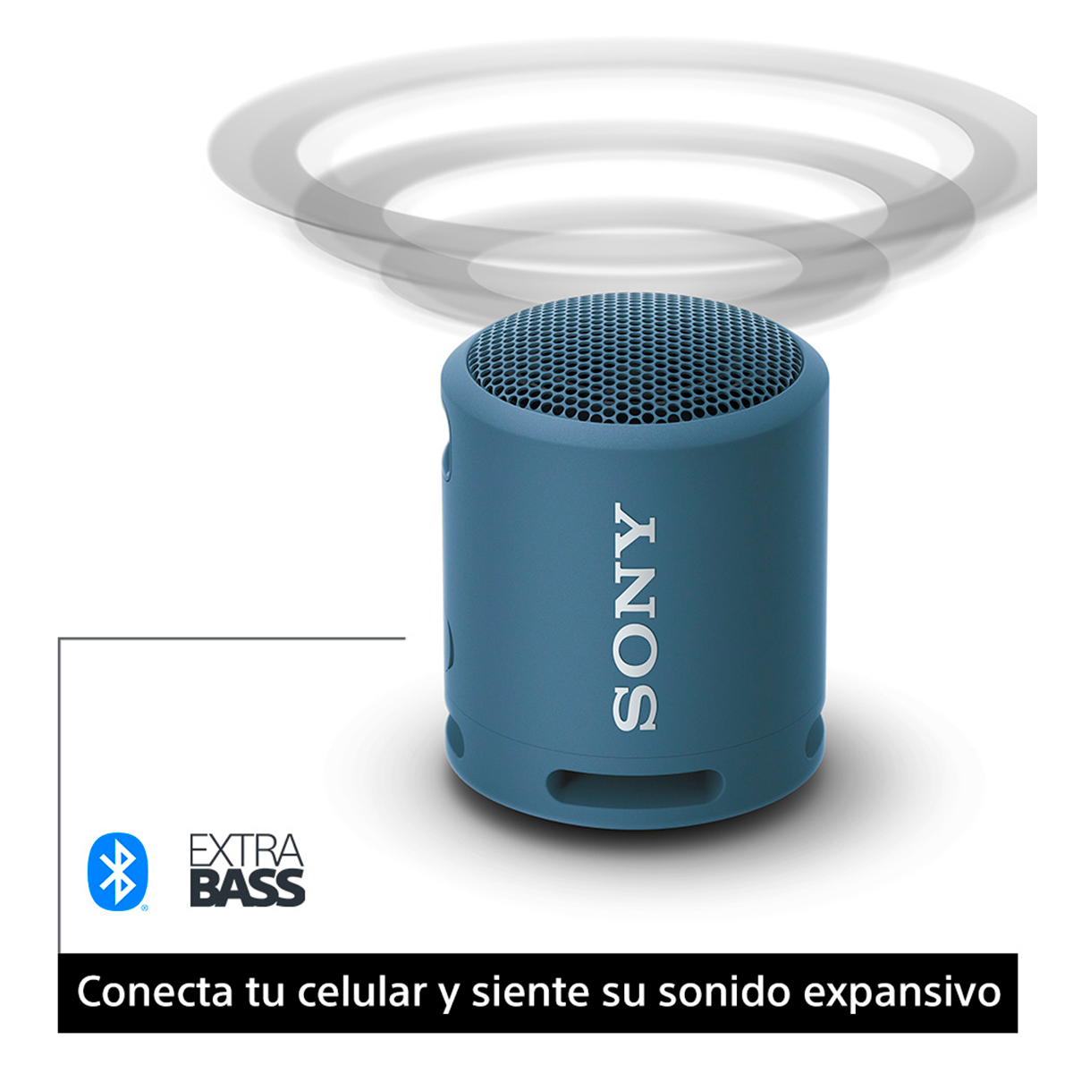 Bocina inalámbrica SONY SRS-XB13 extra bass IP67 USB Azul
