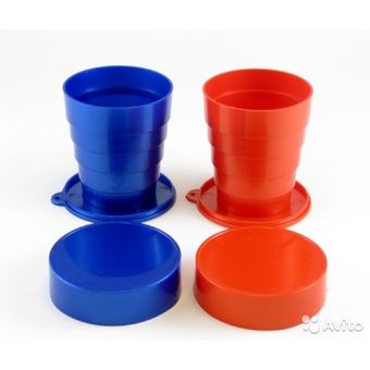 Set de 2 vasos plegables COGHLANS 133 ml