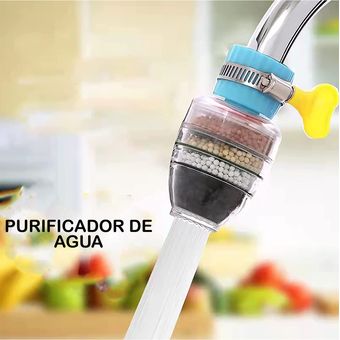 Filtro Purificador De Agua Para Grifo Con Cinco Minerales