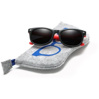 With Bag Kids Polarized Sunglasses Tr90 Flexible Frame Sun 