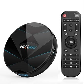 4K HD  TV BOX de  inteligente Android 9.0 HK1MINI 