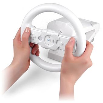 Racing Juego de dirección de la rueda compite con las ruedas asa de agarre para Wii Mario Kart 