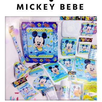 Kit Fiesta Decoracion De Mickey Bebe Linio Colombia Ge063tb0nkpcblco