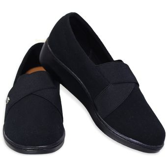 pivote Descubrir extremidades Zapato Romulo Mocasín Dama Capellada Textil 3106 - Negro | Linio Colombia -  CA292FA0MEUZRLCO