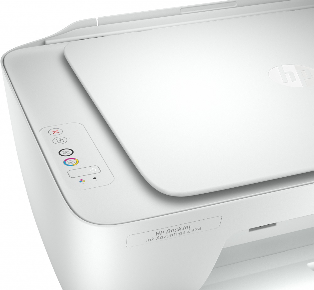 Multifuncional HP DeskJet Ink Advantage 2374 MFP a color Blanco