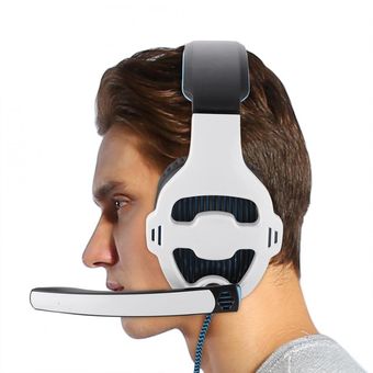 WeekW Auriculares para juegos montados en la cabeza Sonido envolvente 