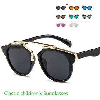 2021 niños Vintage gafas de sol Niño de gafas de sol de los niños del bebé UV400 de moda gafas niñas niños gafas de sol de mujerhombre 