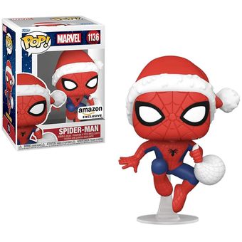 Funko Pop Marvel - Spiderman Navideño exclusivo Amazon 1136 | Linio Perú -  FU615TB0XAH6RLPE