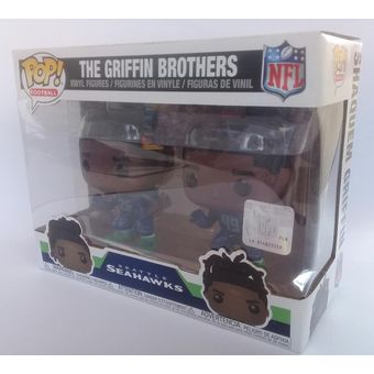 Funko Pop! NFL Seattle Seahawks The Griffin Brothers Vinyl Figure Set