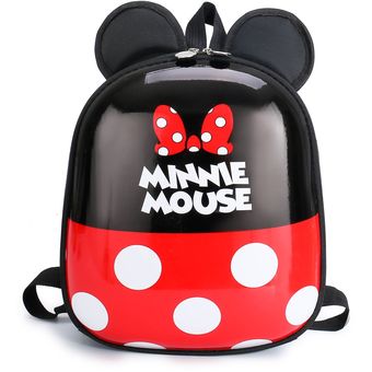 Bolso Escolar De Mickey Mouse De Disney Para Ninos Mochila De Guarderia Para Nino Y Nina Mochila Para Bebe 2 3 5 Bonita Mochila Con Cascara De Huevo De Dibujos Animados De Minnie Color 4