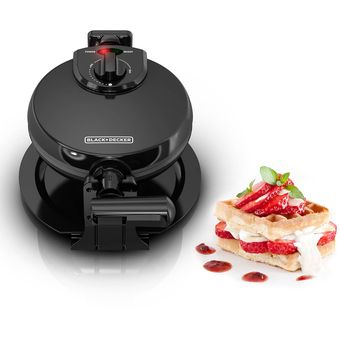 Wafflera Giratoria Black & Decker - WM1000B - Tiendasjumbo.co