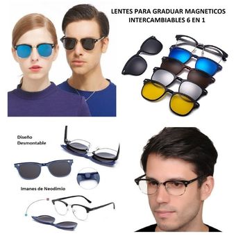 gafas magnéticas 51 piezas polarizada moda vintage unisex para formula 