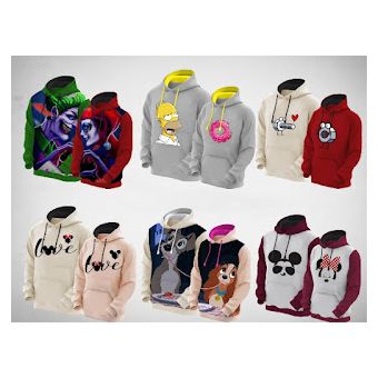 BUSO  HOODIE DE PAREJAS NOVIOS MUJER DAISSY 
