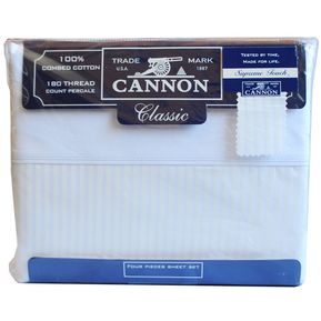 Sabanas Cannon Classic Para Colchon De 1.60 X 2 - Queen