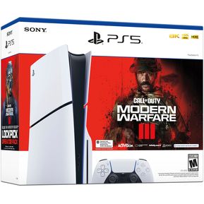 PlayStation 5 Slim 1TB con Videojuego Call of Duty Modern Warfare III