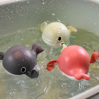 Bebé juguetes de baño dibujo animado Animal adorable tortuga cangrej.. 