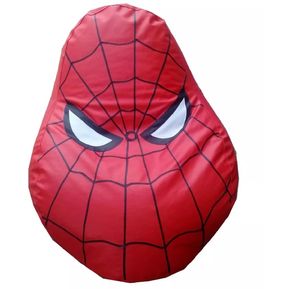 Silla Puff Spiderman Doble Costura Calidad