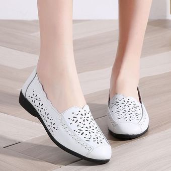 Big Size Fashion Womens Loafers Slip Ons Flats 