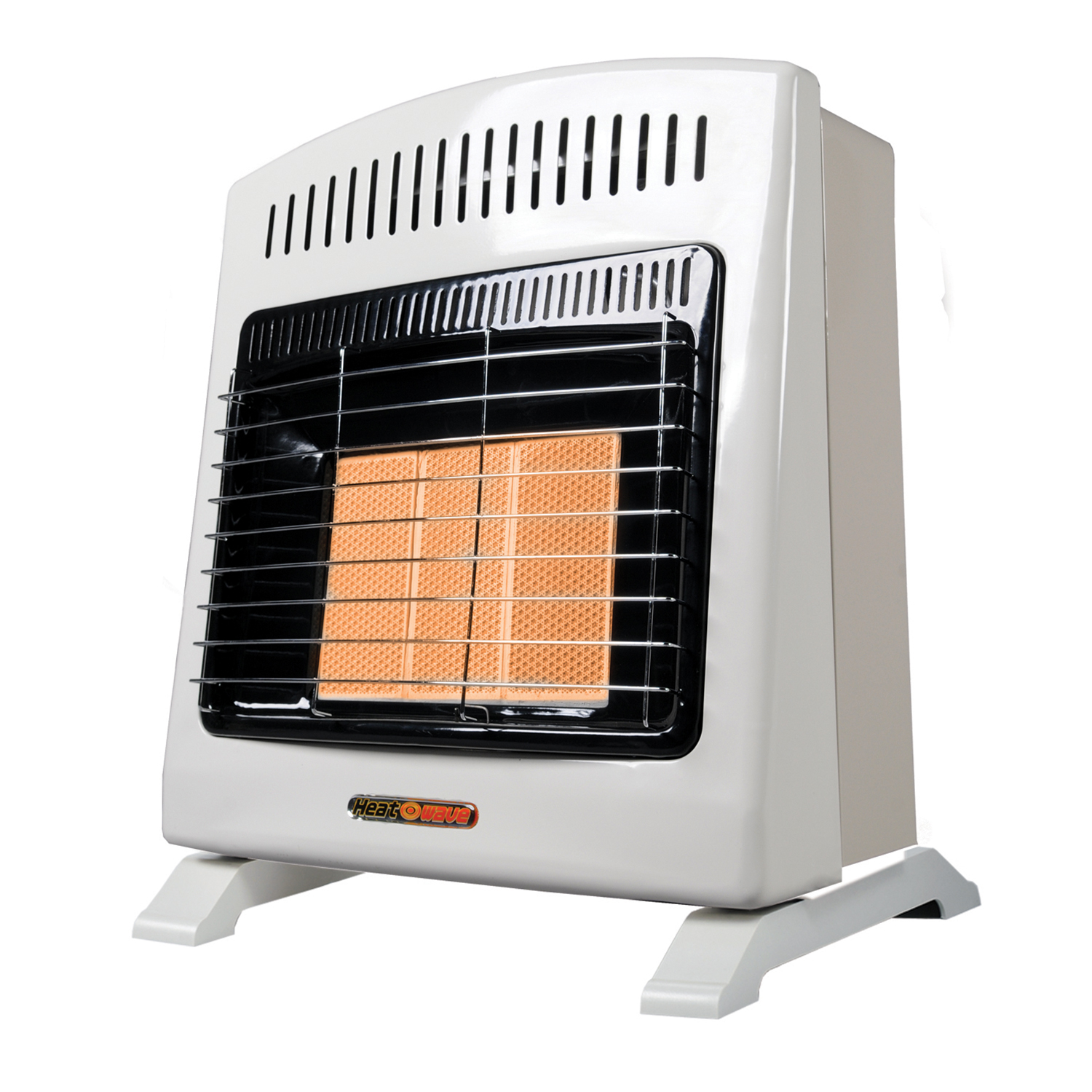 Calefactor de Ambiente Heat Wave HG3W Gas LP 3 Radiantes-Marfil