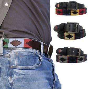 Cinturon para hombre en cuero DHOAL