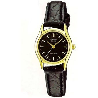 Reloj Casio Ltp 1094 Piel Negro Bisel Dorado Cara Negra Barras Linio Mexico Ca9fa0ve4j2lmx