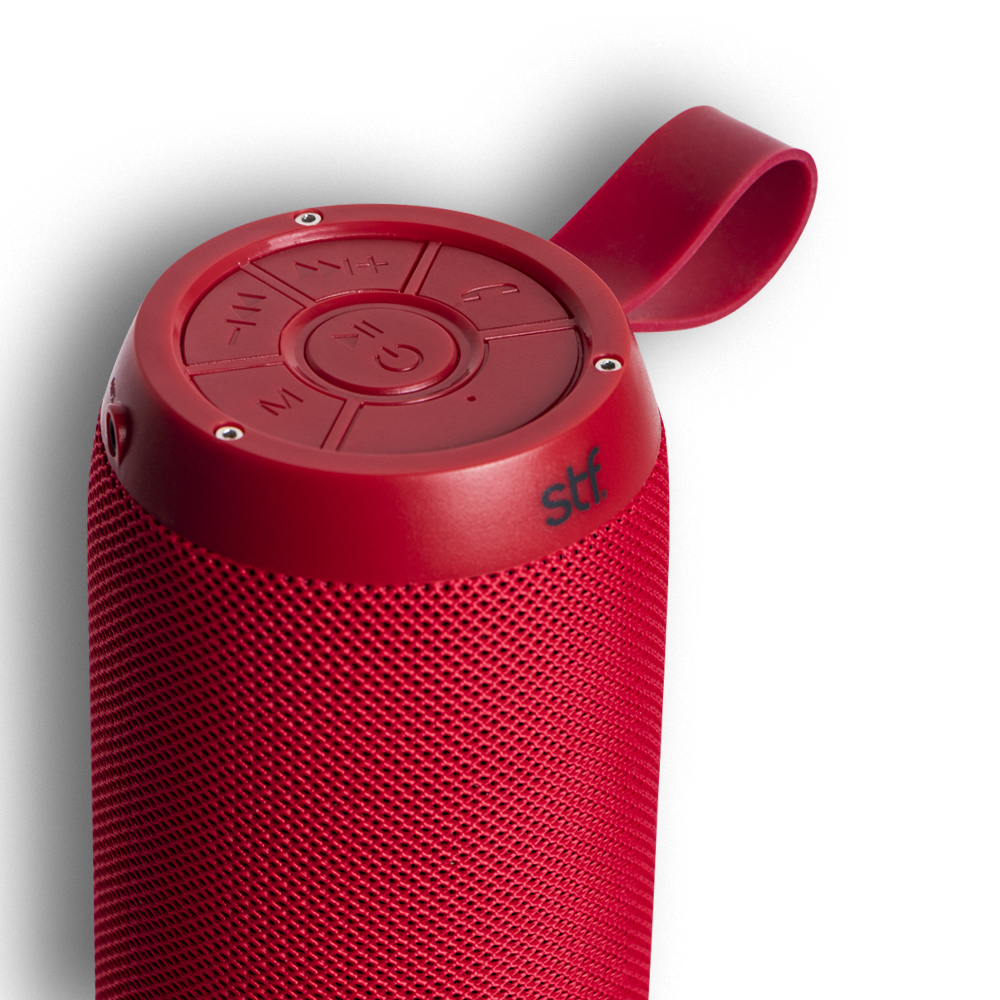 Bocina inalambrica portatil STF loud roja