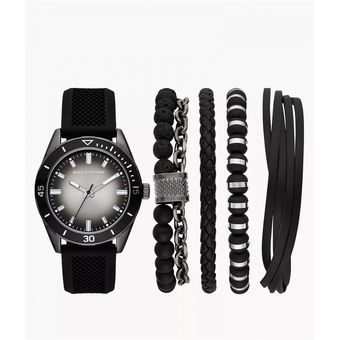 Reloj skechers negro online hombre