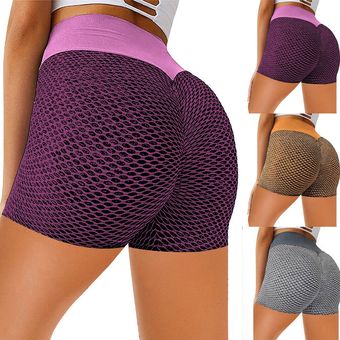 Sexy pantalones cortos mujeres Casual ceñido-conexión flaco trasero de Fitness deporte y entre #KH 