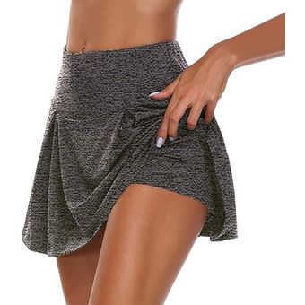 #style 2 pink pantalones cortos deportivos para mujer,falda de tenis para gimnasio,baile,correr,Fi 