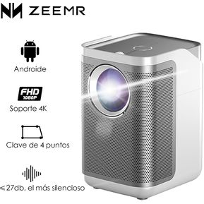 ZEEMR D1 Pro Android Full HD 4K Mini Proyector WIFI Altavoz...