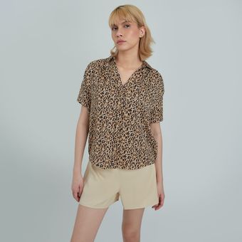 Blusa para mujer manga corta - Ostu