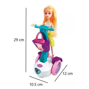 Barbie discount con patineta