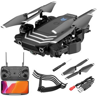 LS11 4K HD Dual Cameras Mini Drone Profissional Folding FPV Quadcopter Dro HON 