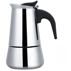 Cafetera Italiana Espresso 6 Tazas Estufa IU-6CS Manual Acero