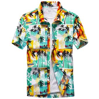 TUONROAD Camisa Hawaiana para Hombre 3D Estampada Funny Piña Gato Palmera Camisas de Playa Galaxia Casual Manga Corta Camisas Verano Camisa del Tema en la Fiesta de Bodas Cumpleaños M-XXL 