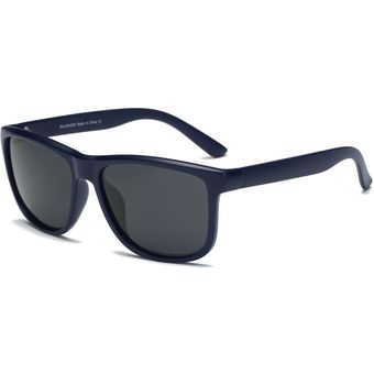 Gafas de Sol Rectangulares Cramilo P1001 para Hombre-Azul 