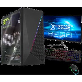 Xtreme PC AMD Radeon RX 6500 XT Ryzen 5 16GB SSD 500GB Monitor 23.8 144Hz WIFI