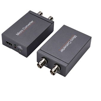 HDMI-compatible Para SDI Micro adaptador convertidor de audio Embebedor Extender 