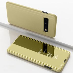 Funda De Chapado Espejo Para Samsung Galaxy S10 Plus-Oroen
