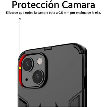GENERICO Carcasa Transparente Con Protección Cámara Para Xiaomi Redmi 12 4g