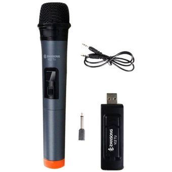 Micrófono Profesional Handheld Durable Práctico Cantante Inalámbrico Micrófono 