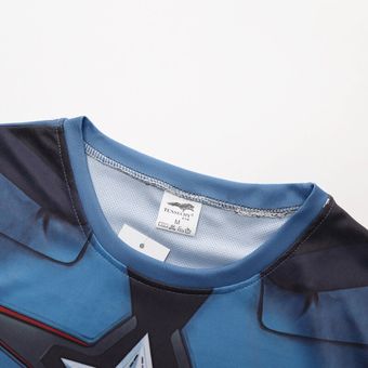 camiseta de SupermanBatmanspider mancapitán AméricaHulkIron Man 