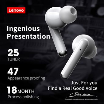 Nuevo Lenovo Lp1 Tws Auricular Inalámbrico Bluetooth 5.0 De 
