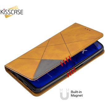 KISSCASE Funda magnética para iPhone 8 7 Plus 6 6s soporte de tarjeta 