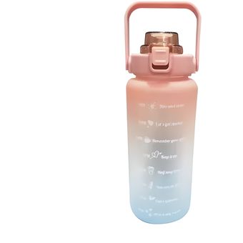 Termo Botella De Agua 2 Litros Con Pitillo GENERICO